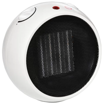 Image of HOMCOM Small Space Ceramic Heater with 3 Heating Modes & Adjustable Temperature