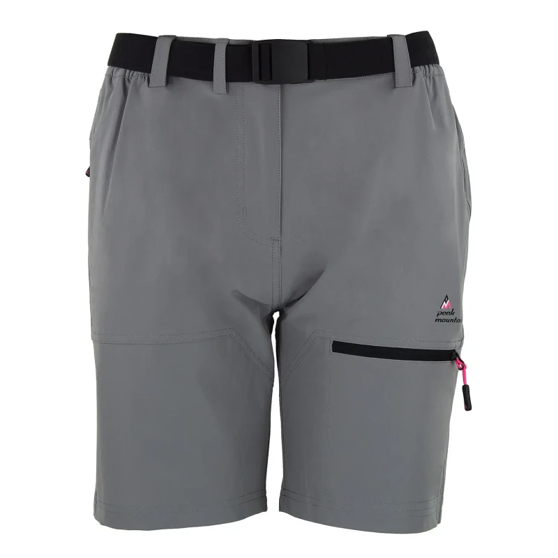 Image of Shorts with belt For Her Peak Mountain Gris Female M