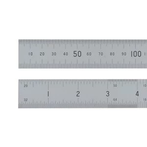 Image of Fisher Satin Chrome Rule 2 Metre / 72in