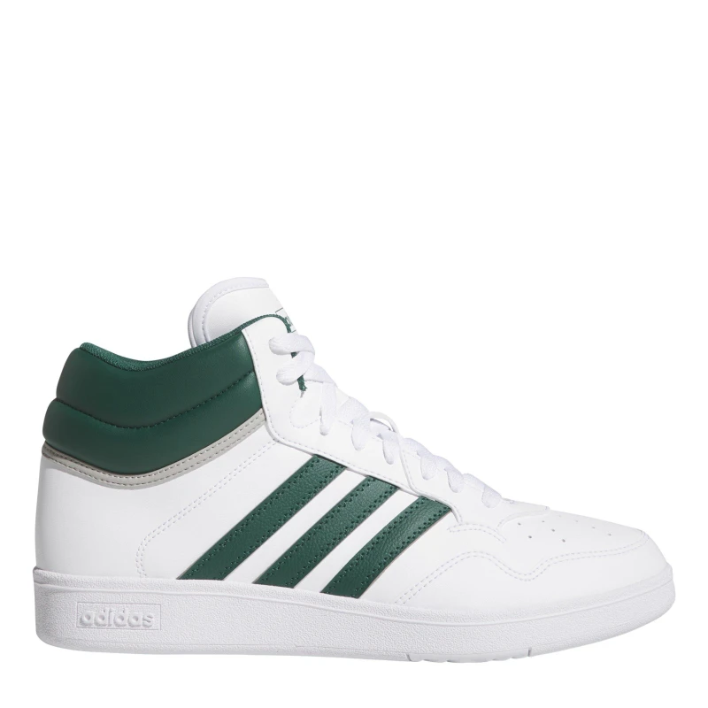 Image of Adidas Hoops 4.0 Mid Basketball Trainers 6 (39.3) White 15115831260