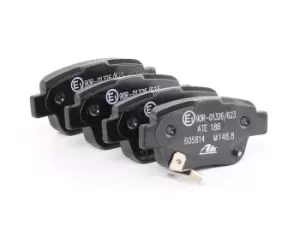 Image of ATE Brake pad set 13.0460-5814.2 Brake pads,Brake pad set, disc brake TOYOTA,AVENSIS Kombi (T25),COROLLA Verso (ZER_, ZZE12_, R1_),AVENSIS (T25_)