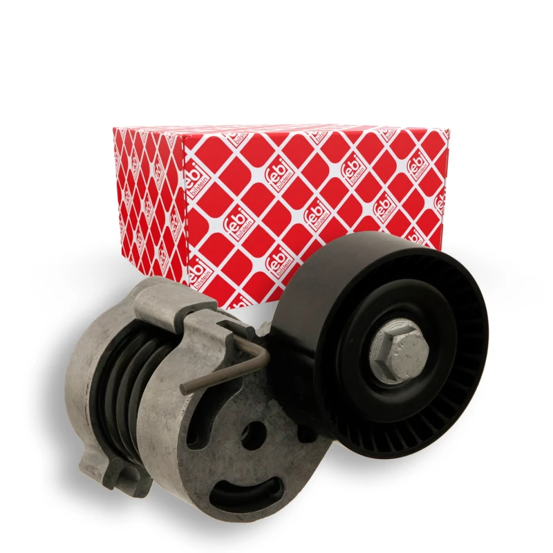 Image of FEBI BILSTEIN 30121 Tensioner Aluminium Belt Tensioner,v-ribbed belt (541)