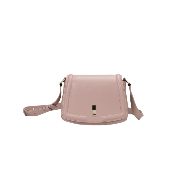 Image of Boss Ariell Leather Saddle Bag Beige female One Size