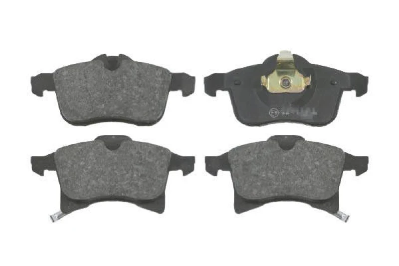 Image of Blue PRINT ADZ94240 Brake pad set Front Axle, with acoustic wear warning, with piston clip Brake Pad Set,disc brake (402)