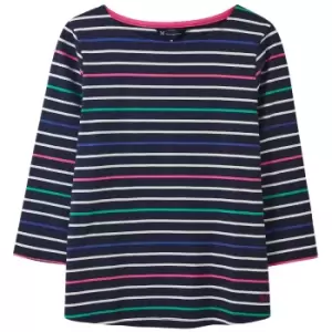 Image of Crew Clothing Womens Essential Breton Navy Multi 12
