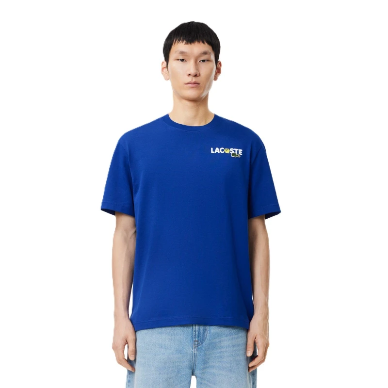 Image of Lacoste Mens Graphic T-Shirt Captain male M