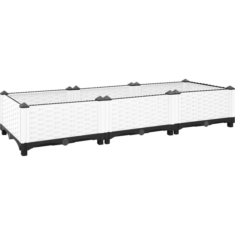 Image of VIDAXL Raised Bed 120x40x23cm Polypropylene Vidaxl 8720845671976