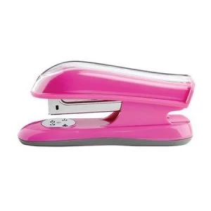 Rexel JOY Half Strip Stapler Capacity 20 Sheets Pretty Pink