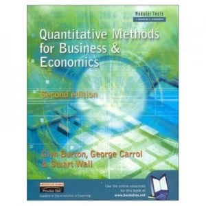 Image of Quantitative Methods for Business and Economics by Glyn Burton Paperback