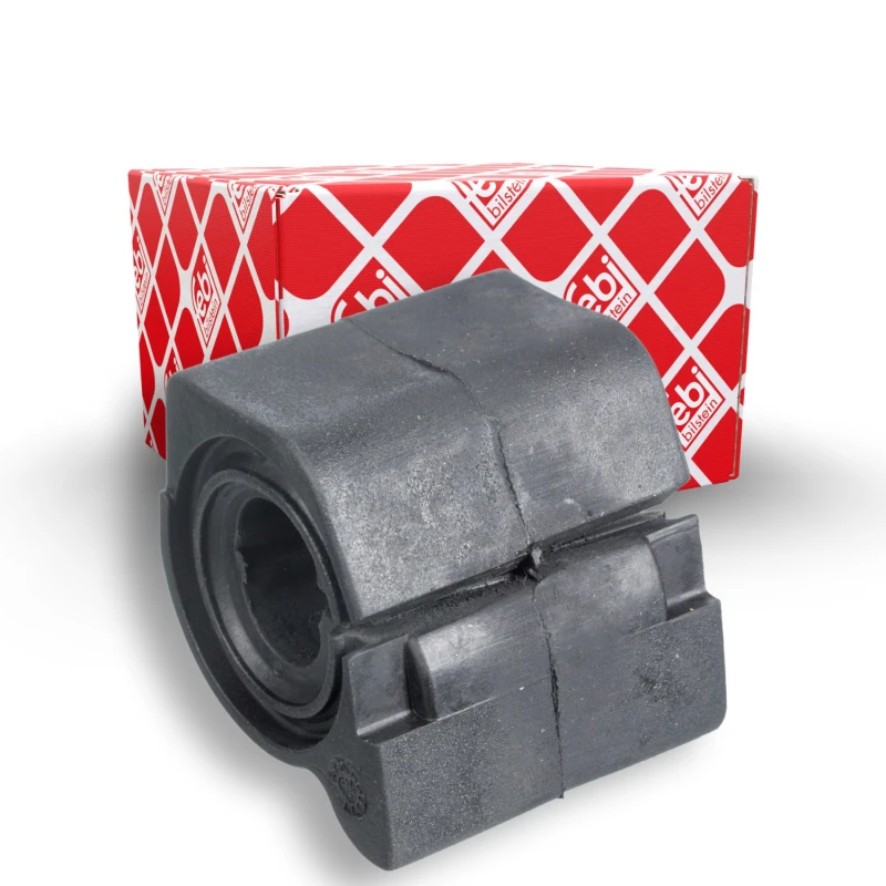 Image of FEBI BILSTEIN 34802 Stabilizer Bushes Front Axle Anti-roll Bar Bush Kit (1334)