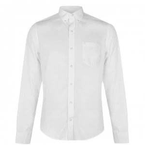 image of IZOD Plain Stretch Shirt - White100