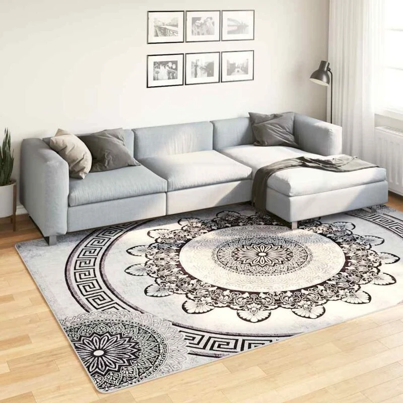Image of VIDAXL Rug Washable 190x300cm Multicolour Anti Slip Vidaxl 8720286654200