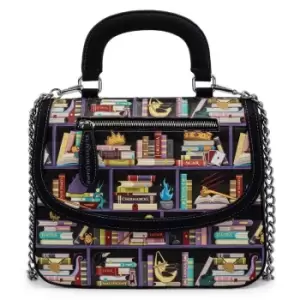 Image of Loungefly Disney Villains Books Crossbody Bag