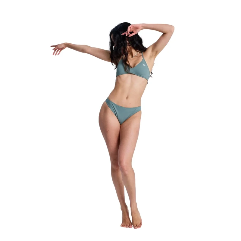Image of Roxy Womens swimsuit bottoms Roxy Solid Essentials Moderate Vert Female L