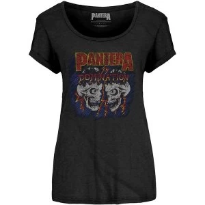 Image of Pantera - Domination Womens Large T-Shirt - Black