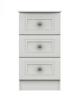 Image of Harris 3 Drawer Bedside Chest