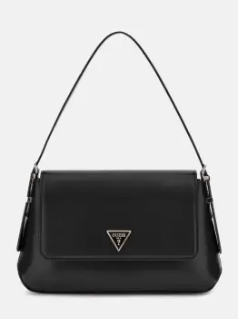 image of Guess Desideria Faux Leather Shoulder Bag