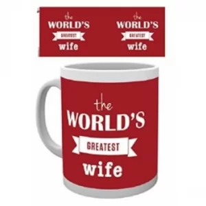 image of Valentines World's Greatest Wife Mug