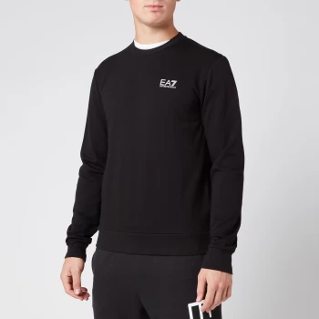 Image of Emporio Armani EA7 Core ID Logo Sweatshirt Black Size L Men
