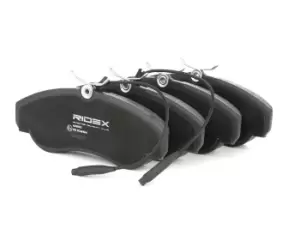 Image of RIDEX Brake pad set BMW,SAAB,ROVER 402B0088 1164499,2157574,34211160340 34211160533,34211161455,34211164499,34211164501,34211165235,34212157574