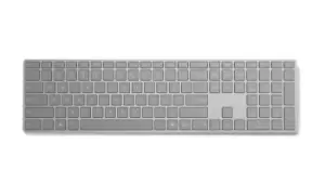 image of Microsoft 3YJ-00009 mobile device keyboard Grey Bluetooth