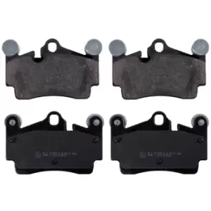 Image of Brake Pad Set ADV184248 by Blue Print rear axle