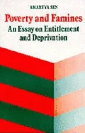 Image of poverty and famines an essay on entitlement and deprivation