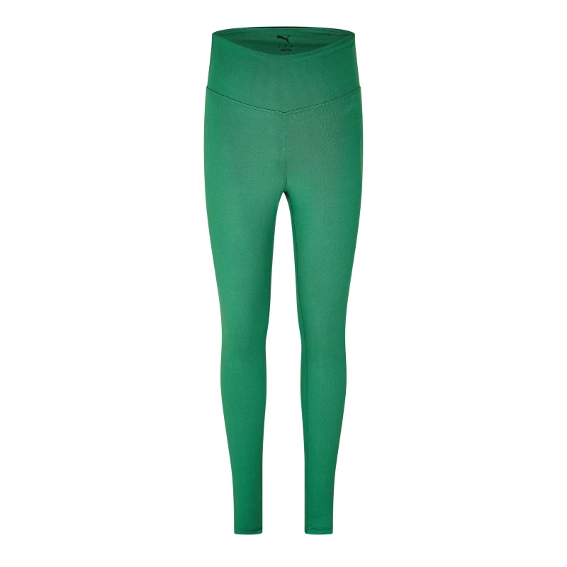 Image of Puma W Train Hw Fl Tight Legging Womens Leggings 8 (XS) Green 67144215310