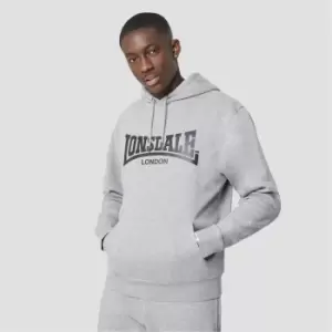 image of Lonsdale Essentials Logo Hoodie - Grey