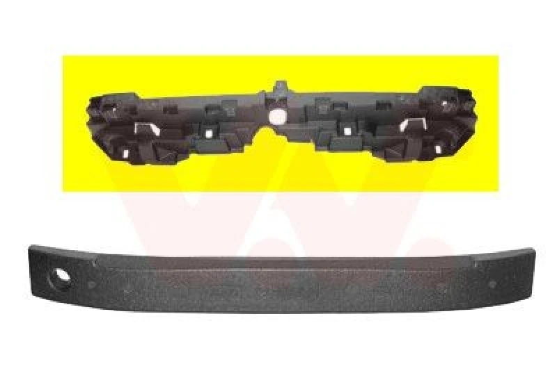 Image of VAN WEZEL Bumper reinforcement VAN WEZEL 1624561