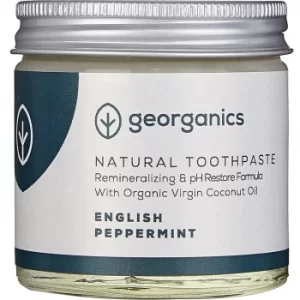 image of Georganics English Peppermint Toothpaste 60ml