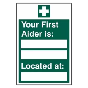 Image of Beeswift - first aider located sav (PK5) 200MM x 300MM -