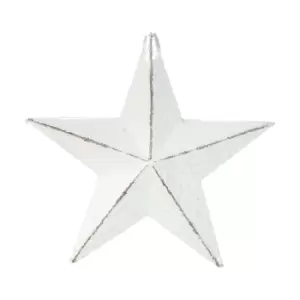 Image of Gallery Interiors Sula Textured Star White / Medium
