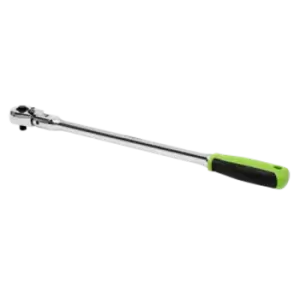 Image of Siegen Ratchet Wrench 1/4"Sq Drive Long Flexi-Head Flip Reverse - S01257
