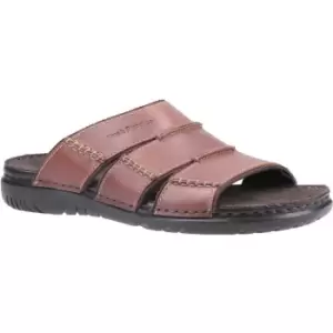 Image of Hush Puppies Mens Cameron Slip On Mule Leather Sliders UK Size 12 (EU 46)