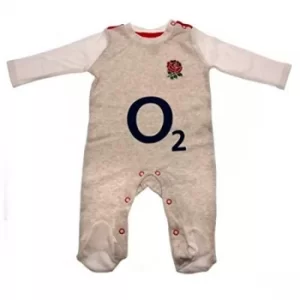 Image of England RFU Sleepsuit 12/18 mths GR