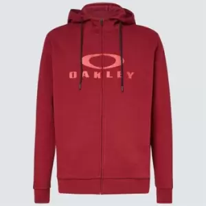 image of Oakley Zip Hoodie - Red