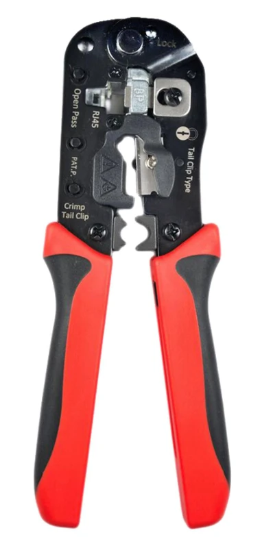 Image of Lanview LVN125457 cable crimper Cable die set Red