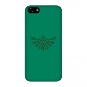 image of Nintendo The Legend Of Zelda Tribal Hyrule Crest Phone Case - iPhone 5C - Snap Case - Gloss