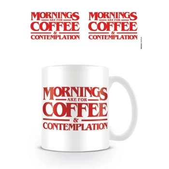 Image of Stranger Things - Coffee and Contemplation Mug