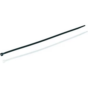 Image of Wickes Cable Ties - Black/White Mixed Size Pack of 250