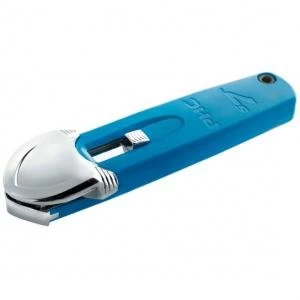 image of Pacific Handy Cutter Premium Safety Cutter Retractable Blade Blue Ref