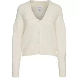 Vero Moda V Neck Cardigan - Cream