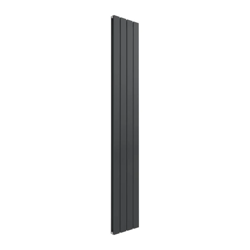 Image of Bathroom Kingdom Flat Anthracite Double Flat Panel Vertical Radiator 1800x292 in Grey Grey Unisex