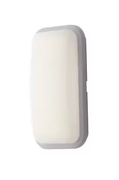 Image of Shelly Outdoor Built-In LED Flush Ceiling Lamp, White, IP65, 4000K