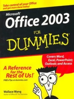 Image of Office 2003 for Dummies by Wallace Wang Book