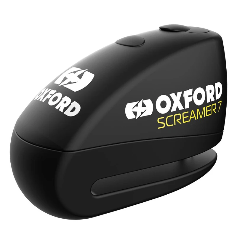 Image of Oxford Screamer7 Alarm Disc Lock (7mm pin) Black