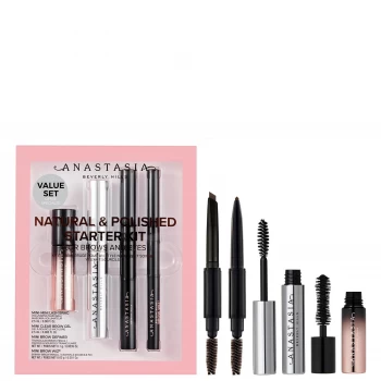 Image of Anastasia Beverly Hills Natural and Polished Starter Kit (Various Shades) - Ebony