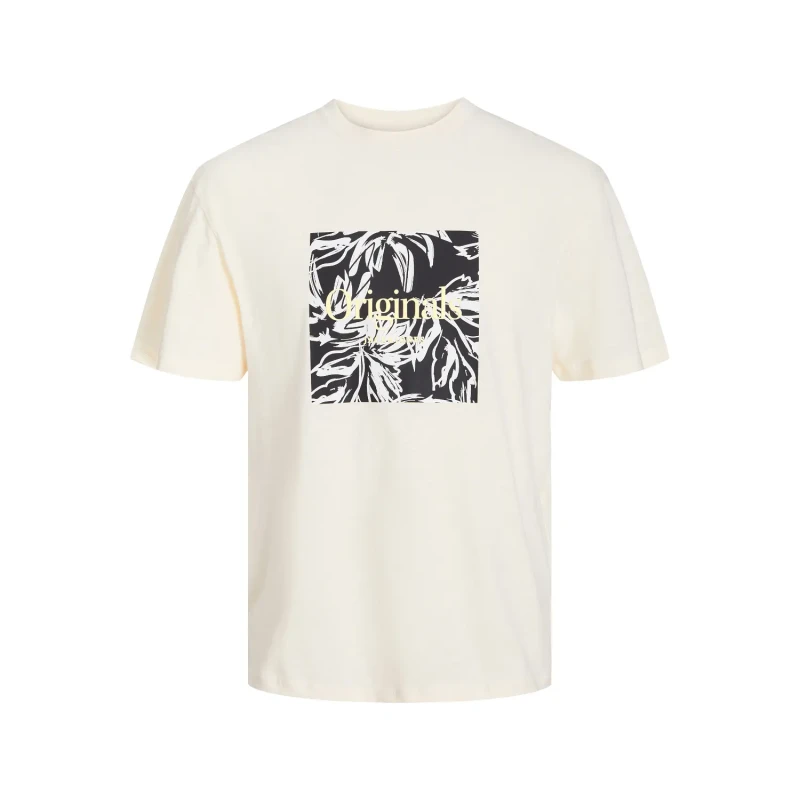 Image of jack & jones T-Shirt Jack & Jones Lafayette Branding Beige Male L