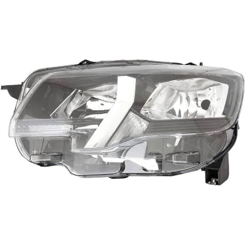 Image of DIEDERICHS 4214880 Headlights H7/H1, Right, with motor for headlamp levelling Headlight (259)